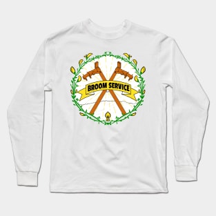 Broom Service Fancy Rust Long Sleeve T-Shirt